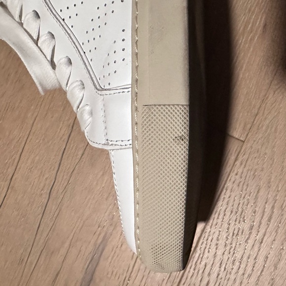 Zadig & Voltaire white flash perforated leather high top sneaker - almost new! - Picture 16 of 16